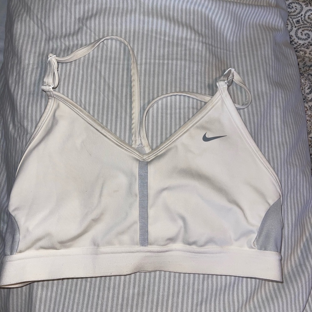 Nike white Bra